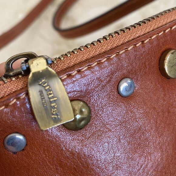 Pratesi Firenze Leather Mini Studded Shoulder Bag - Picture 9 of 14